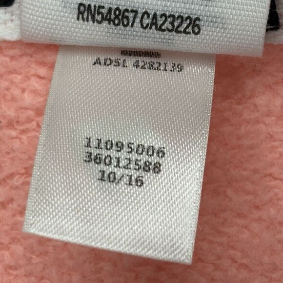 Victoria's Secret PINK Varsity Fleece Logo LargeQuarter Snap Mock Neck - Picture 6 of 8